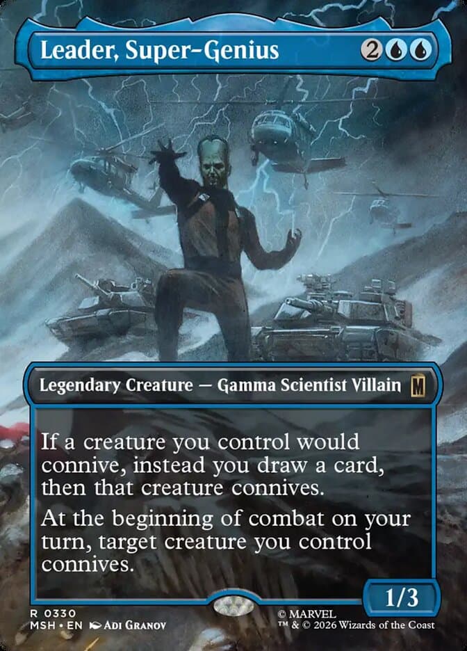 Leader, Super-Genius — Marvel Super Heroes