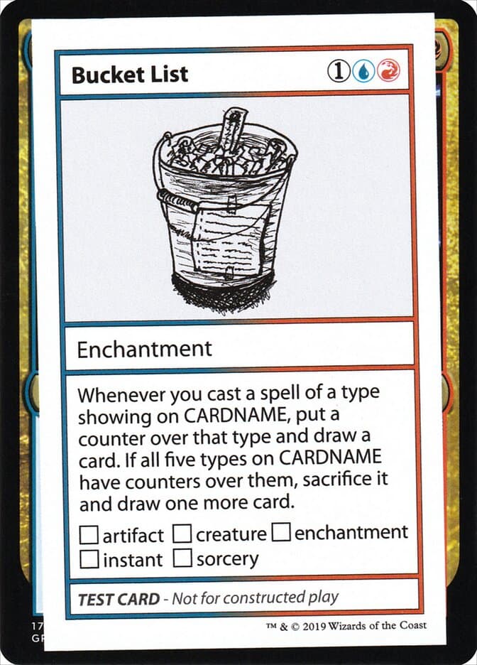 Bucket List — Mystery Booster Playtest Cards 2021