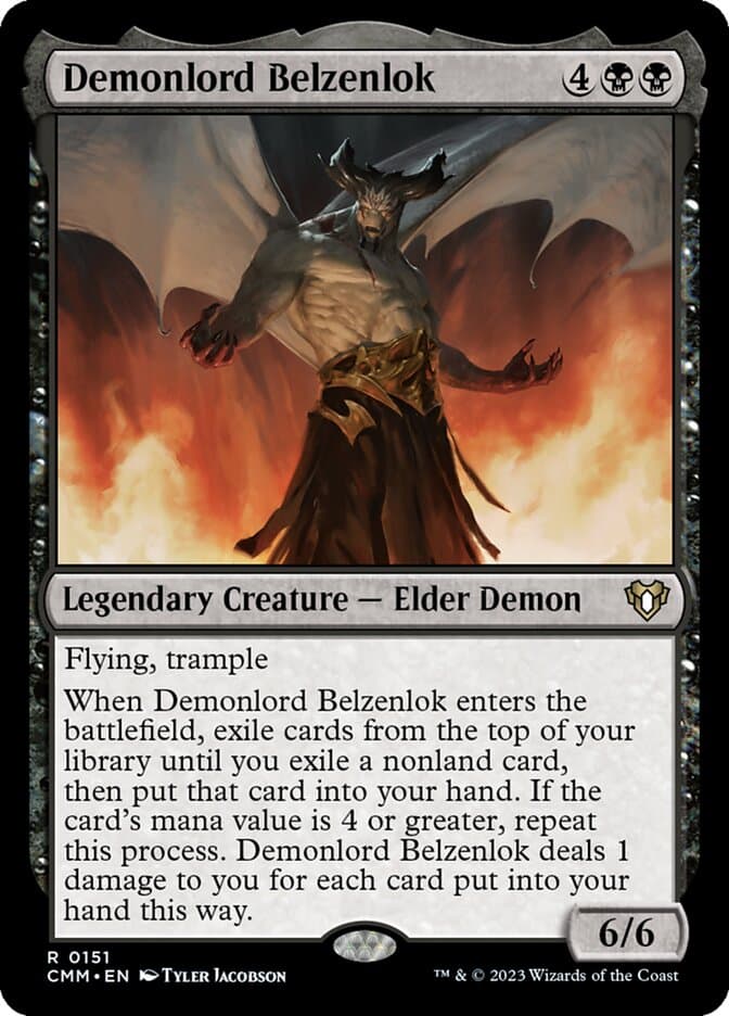 Demonlord Belzenlok — Commander Masters