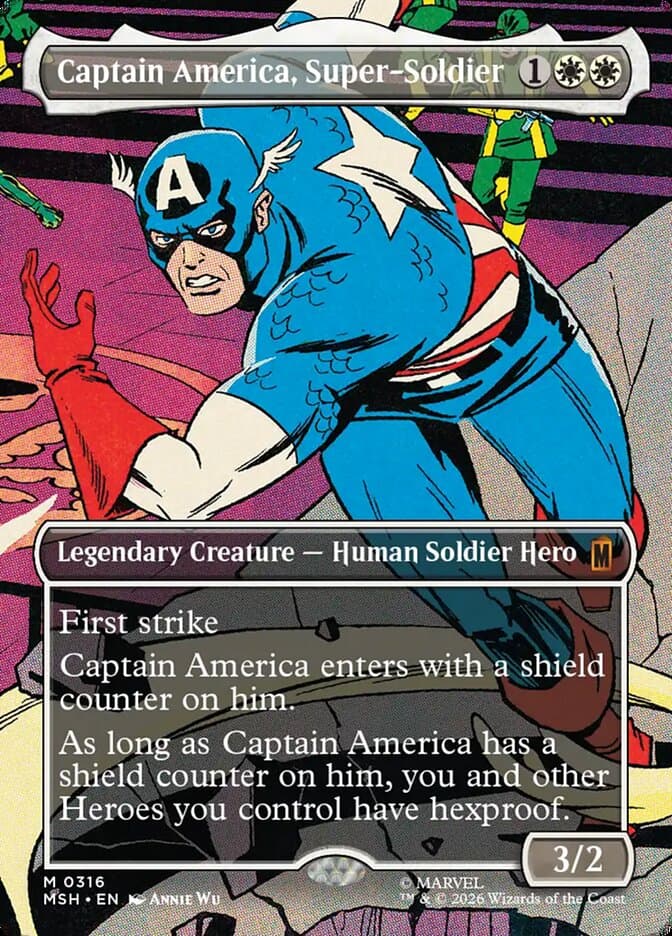 Captain America, Super-Soldier — Marvel Super Heroes