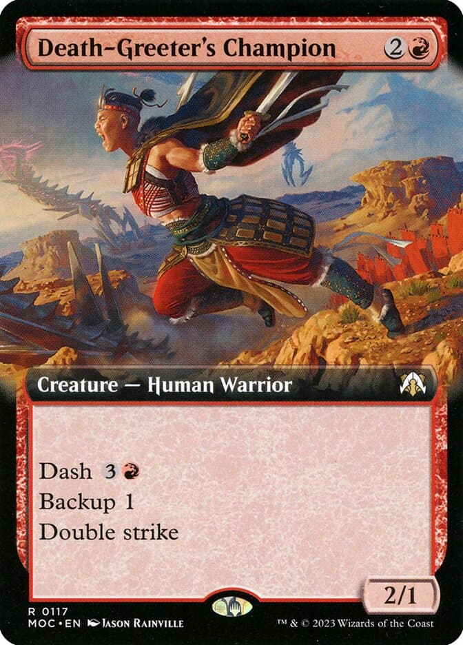 Death-Greeter's Champion — March of the Machine Commander