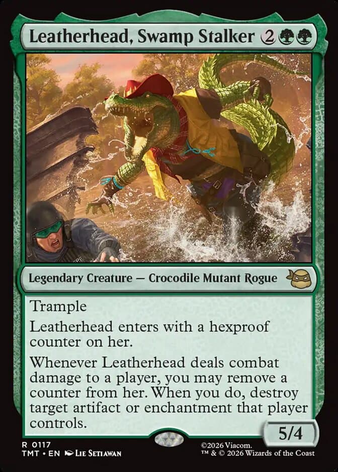 Leatherhead, Swamp Stalker — Teenage Mutant Ninja Turtles