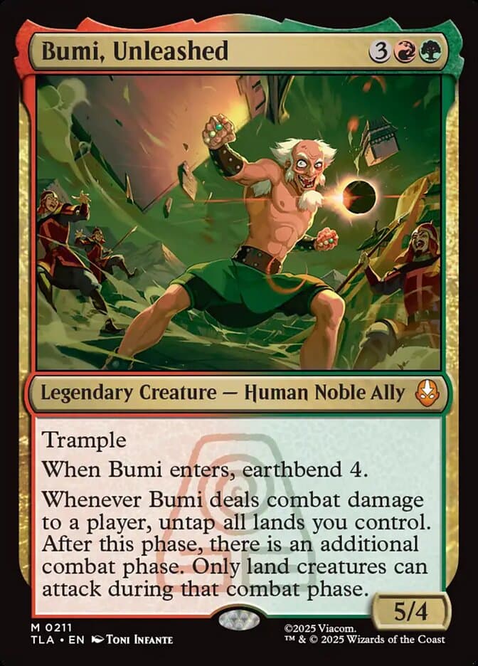 Bumi, Unleashed — Avatar: The Last Airbender