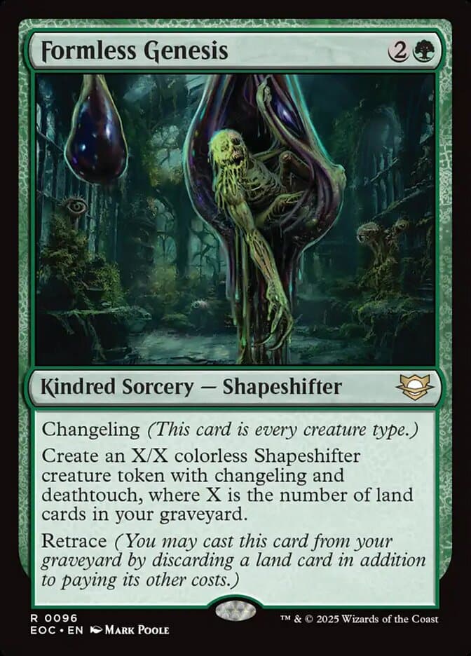 Formless Genesis — Edge of Eternities Commander