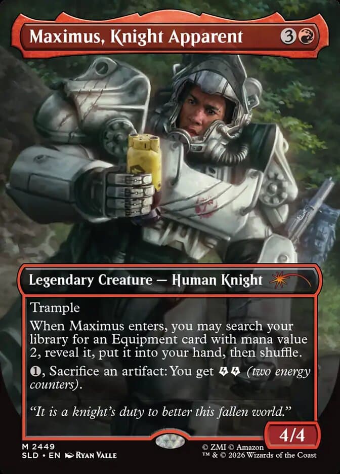 Maximus, Knight Apparent — Secret Lair Drop