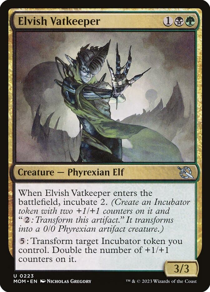 Elvish Vatkeeper — March of the Machine