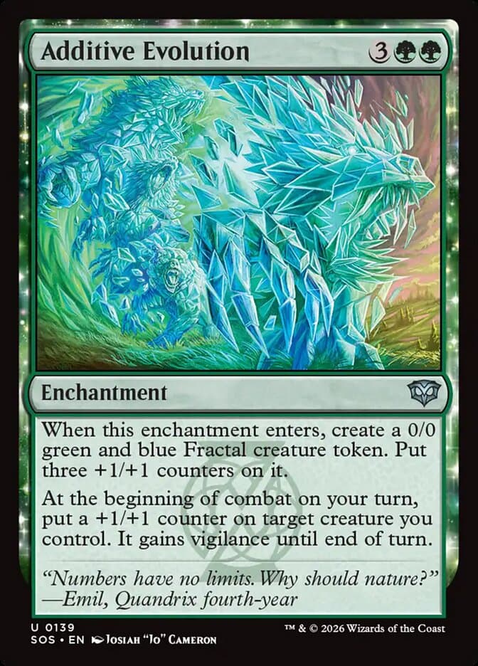 Additive Evolution — Secrets of Strixhaven