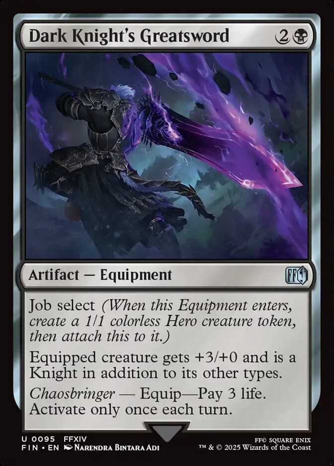 Dark Knight's Greatsword — Final Fantasy
