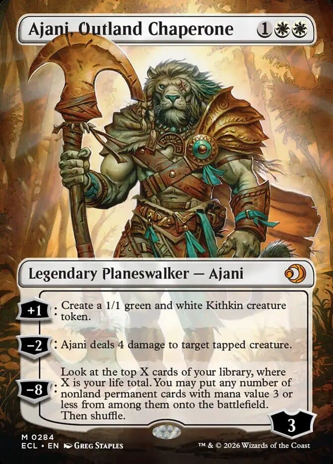 Ajani, Outland Chaperone — Lorwyn Eclipsed