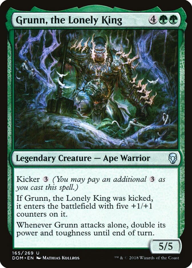Grunn, the Lonely King — Dominaria