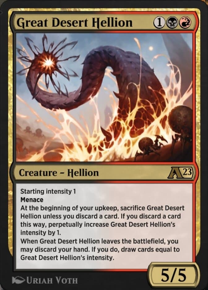 Great Desert Hellion — Alchemy: The Brothers' War