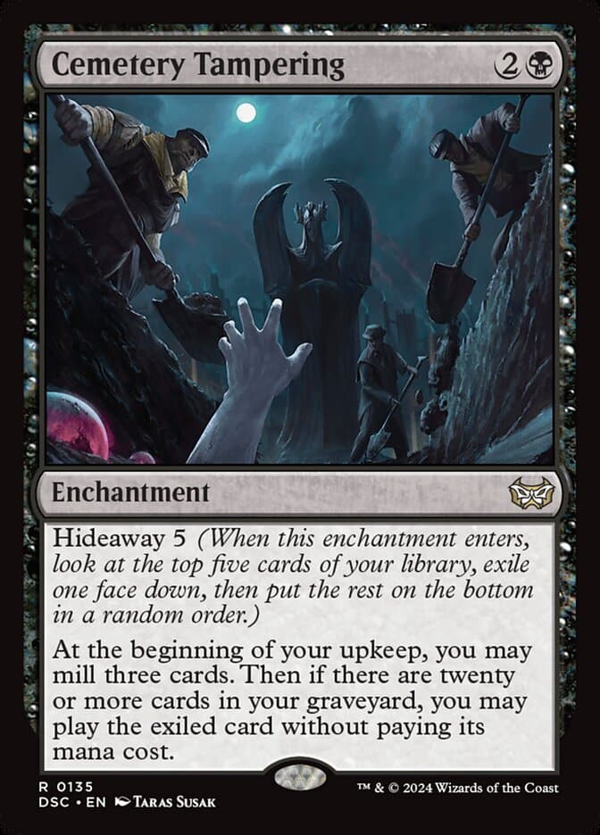 Cemetery Tampering — Duskmourn: House of Horror Commander