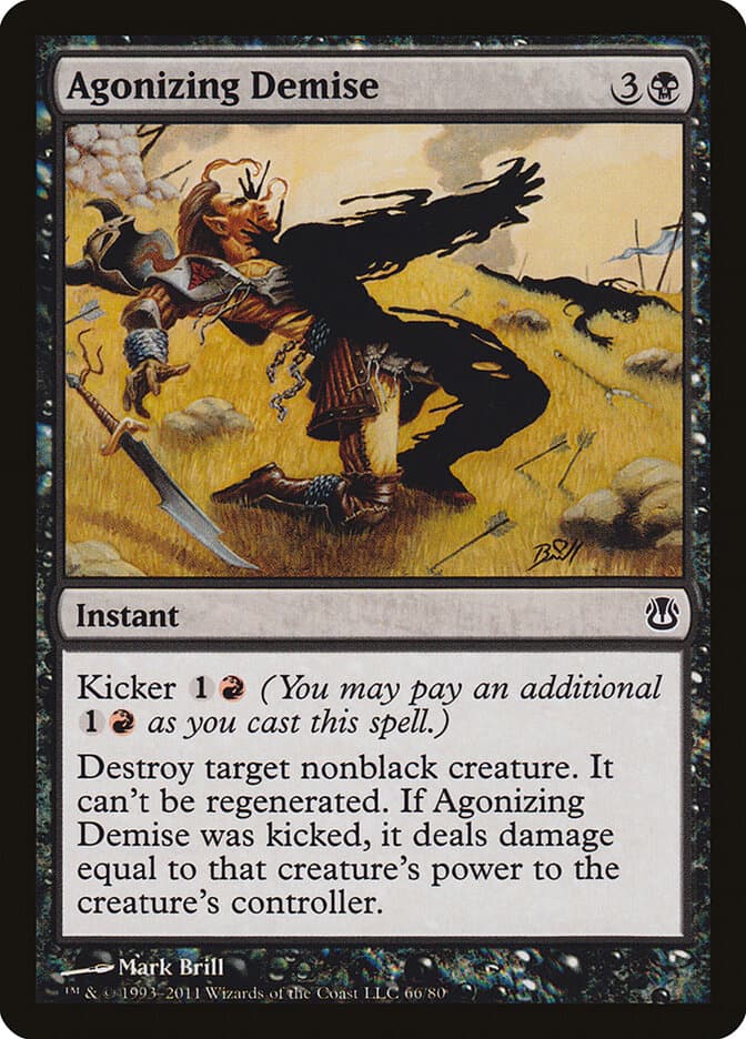 Agonizing Demise — Duel Decks: Ajani vs. Nicol Bolas