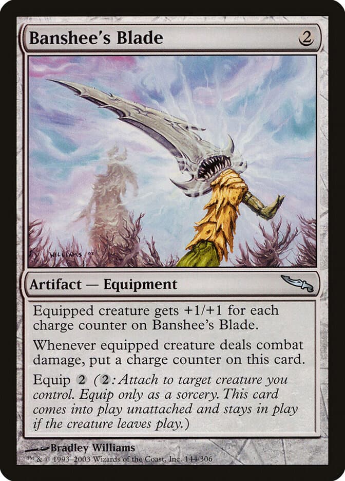 Banshee's Blade — Mirrodin