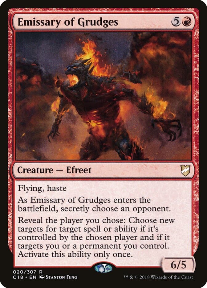 Emissary of Grudges — Commander 2018