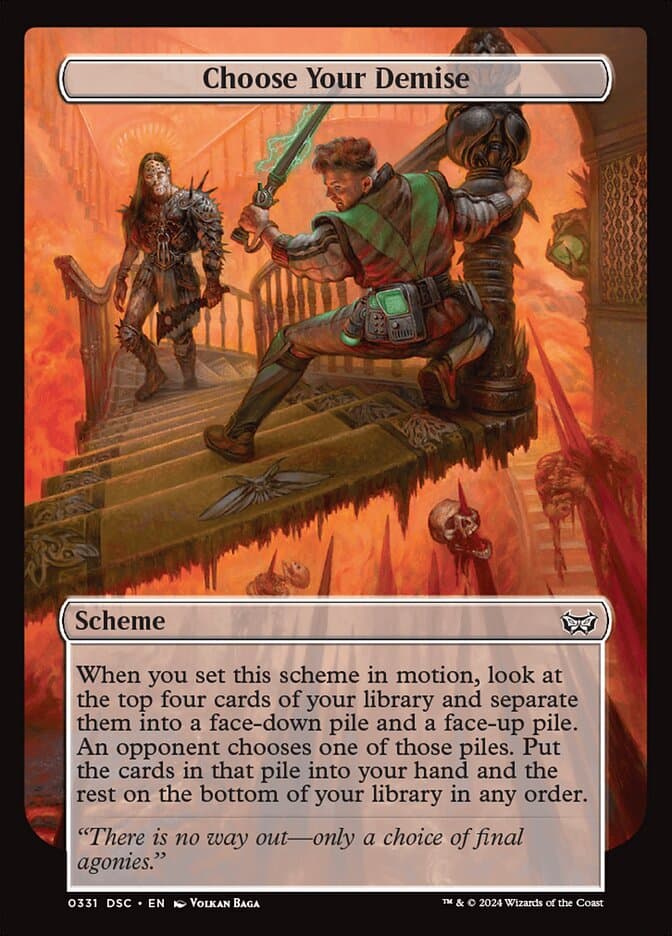 Choose Your Demise — Duskmourn: House of Horror Commander
