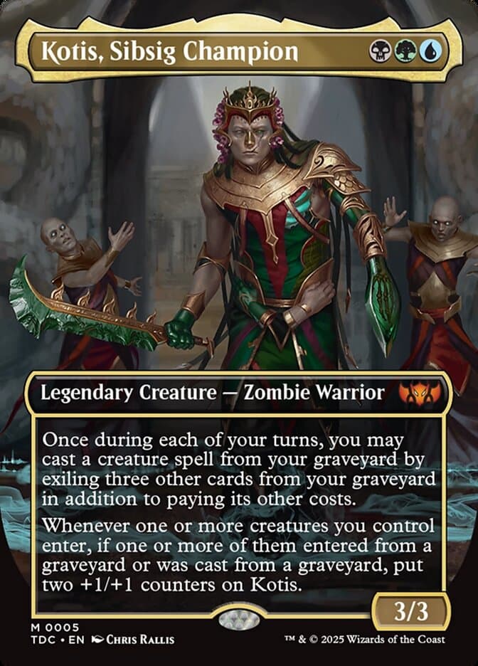 Kotis, Sibsig Champion — Tarkir: Dragonstorm Commander