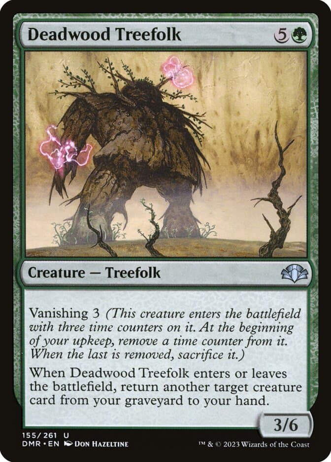Deadwood Treefolk — Dominaria Remastered