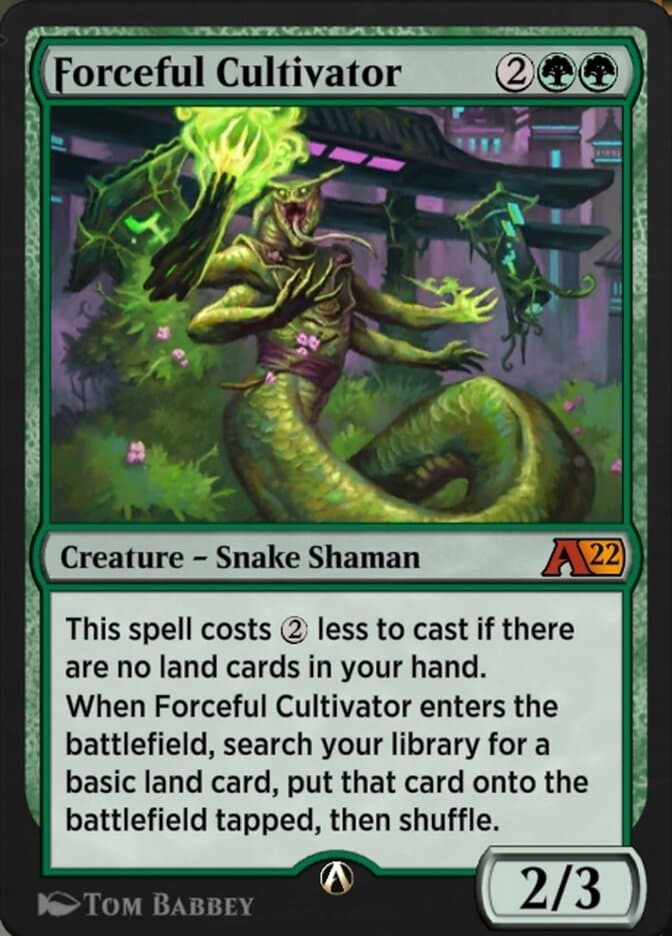 Forceful Cultivator — Alchemy: Kamigawa