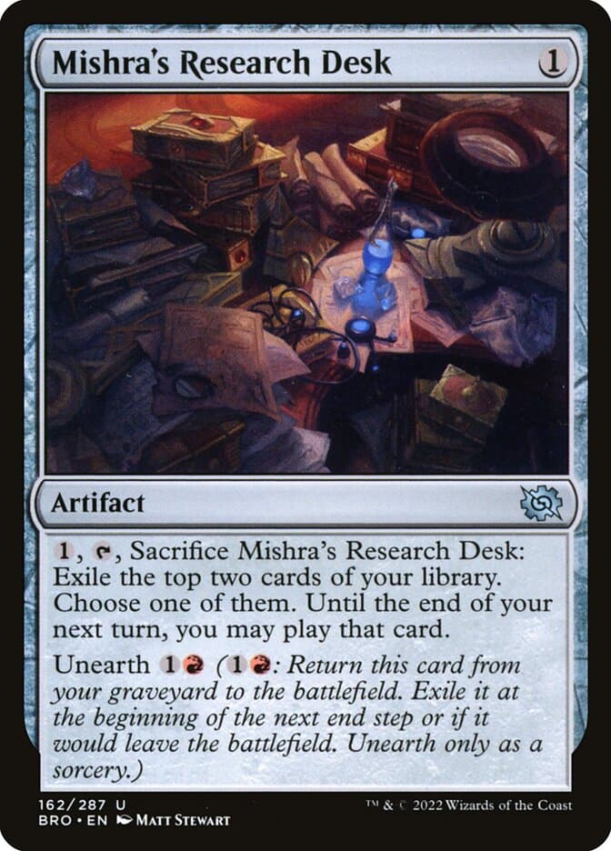 Mishra's Research Desk — The Brothers' War