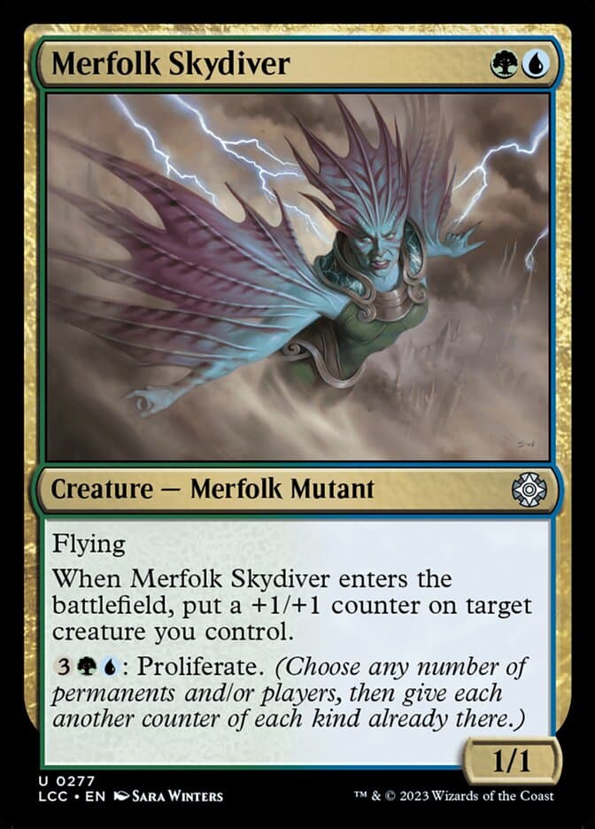 Merfolk Skydiver — The Lost Caverns of Ixalan Commander