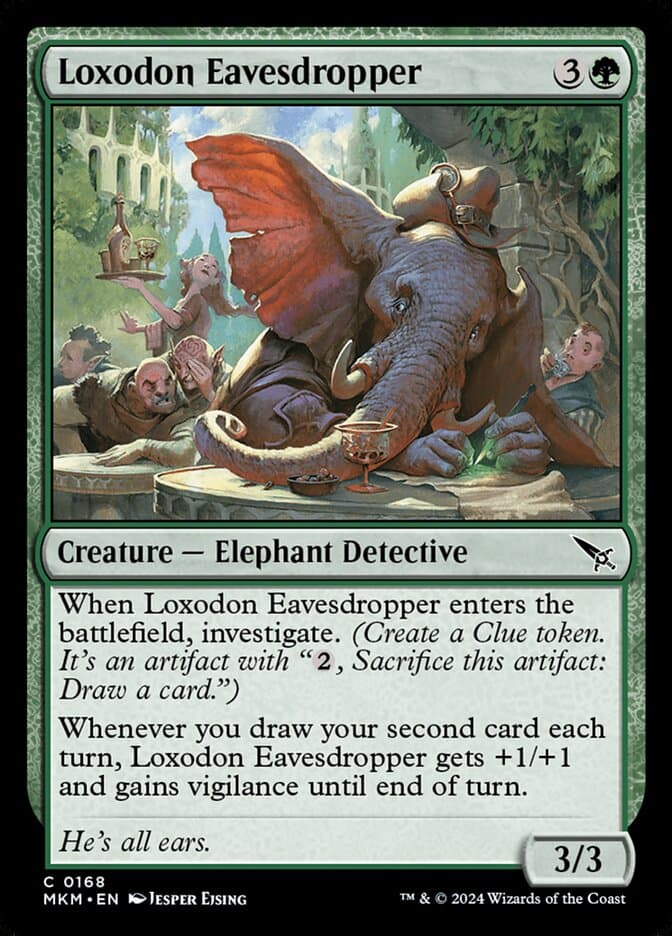 Loxodon Eavesdropper — Murders at Karlov Manor