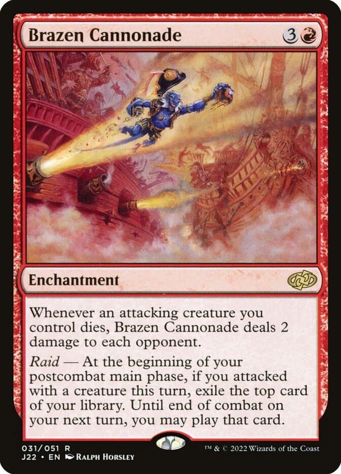 Brazen Cannonade — Jumpstart 2022