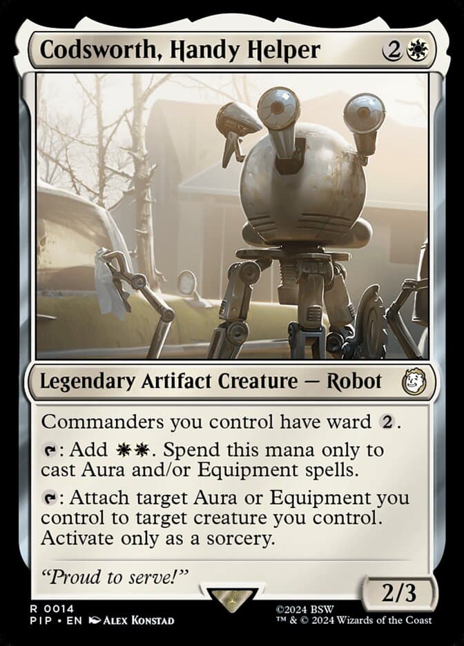 Codsworth, Handy Helper — Fallout
