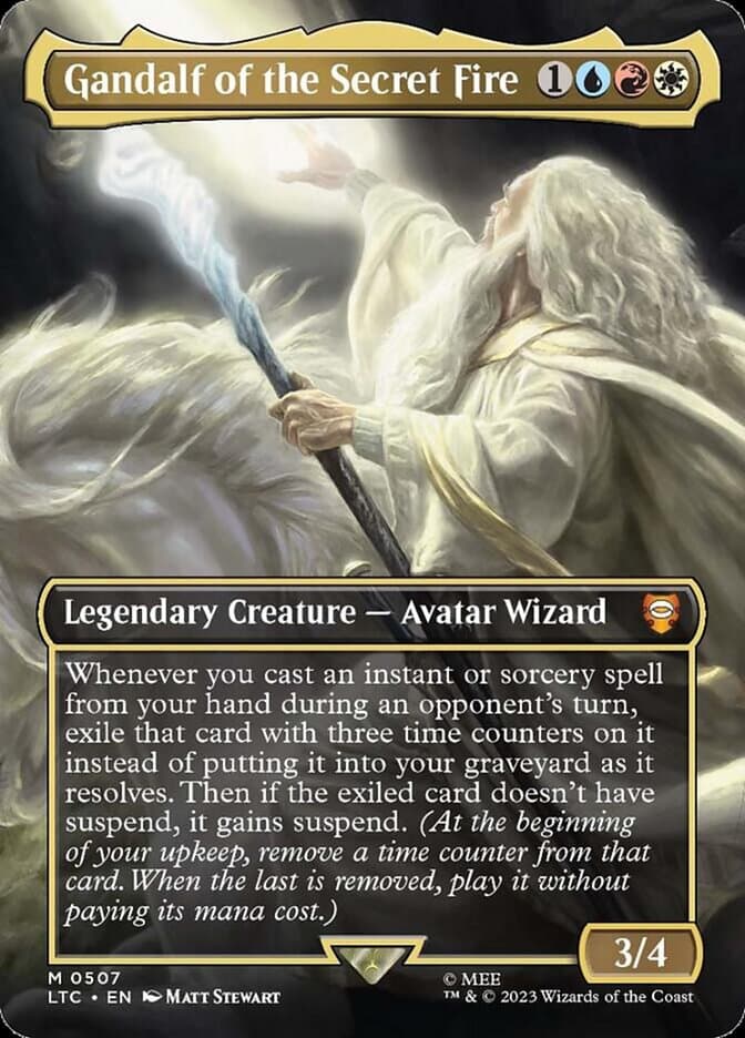 Gandalf of the Secret Fire — Tales of Middle-earth Commander