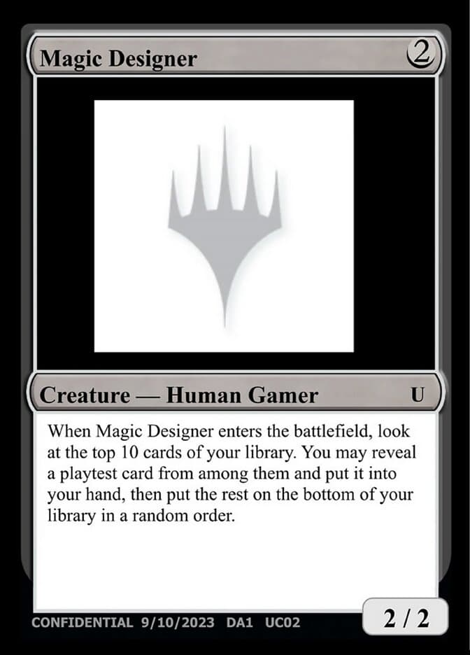 Magic Designer — Unknown Event