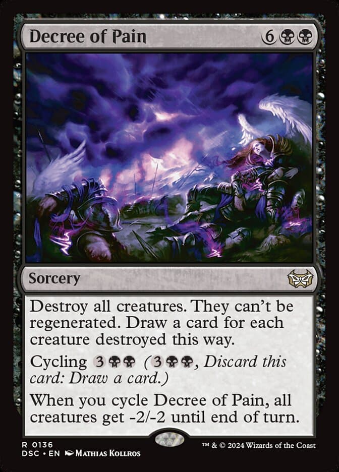 Decree of Pain — Duskmourn: House of Horror Commander