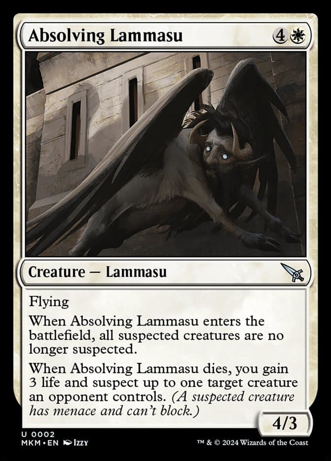 Absolving Lammasu — Murders at Karlov Manor