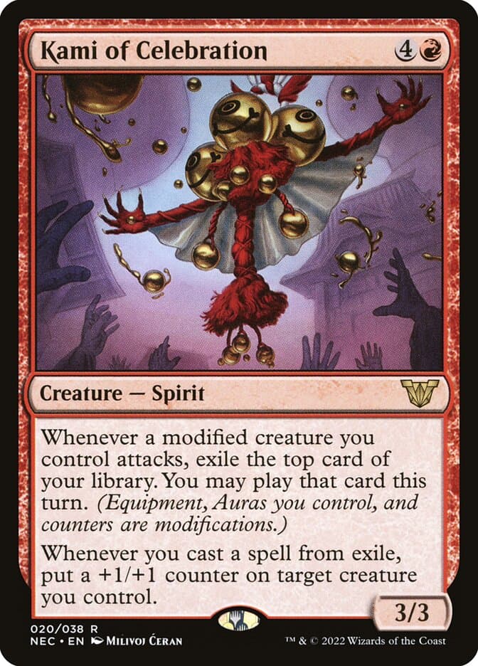 Kami of Celebration — Neon Dynasty Commander