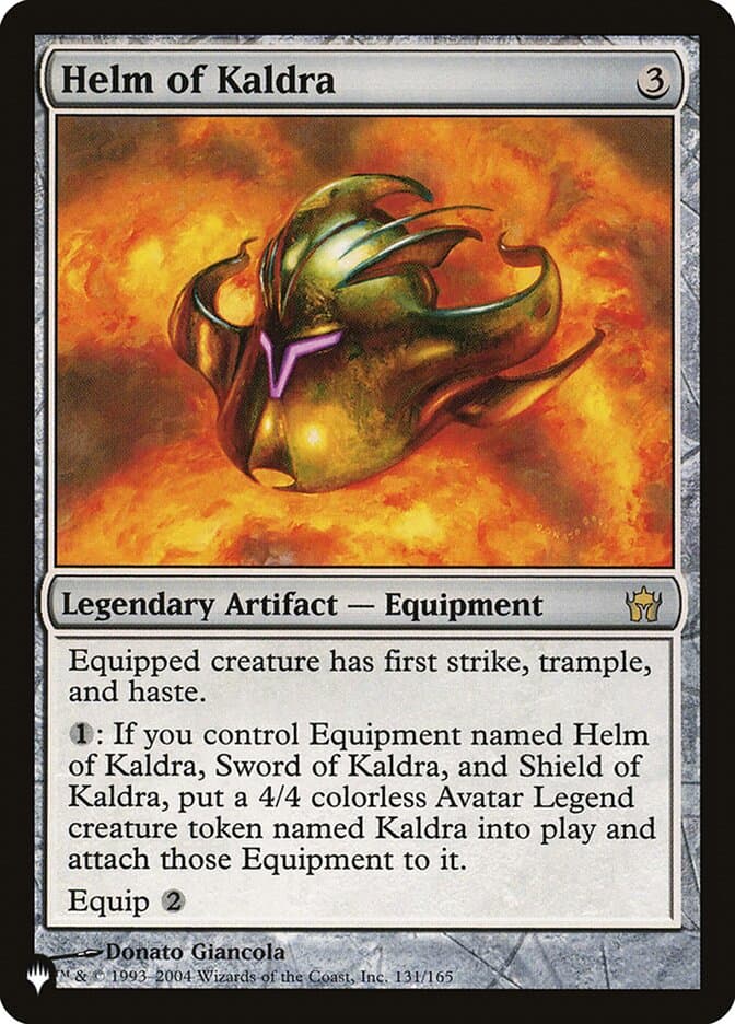 Helm of Kaldra — The List