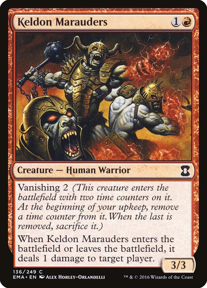Keldon Marauders — Eternal Masters