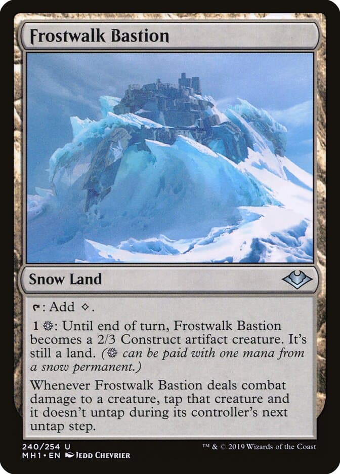 Frostwalk Bastion — Modern Horizons