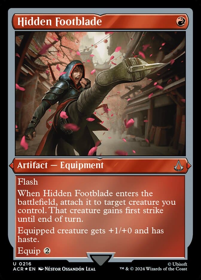 Hidden Footblade — Assassin's Creed