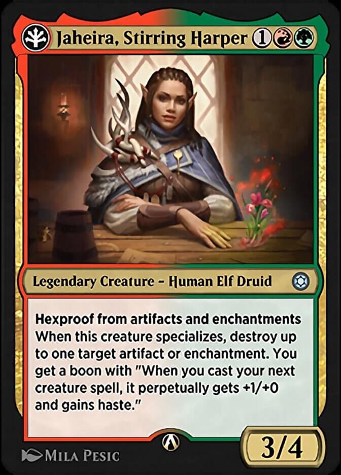 Jaheira, Stirring Harper — Alchemy Horizons: Baldur's Gate