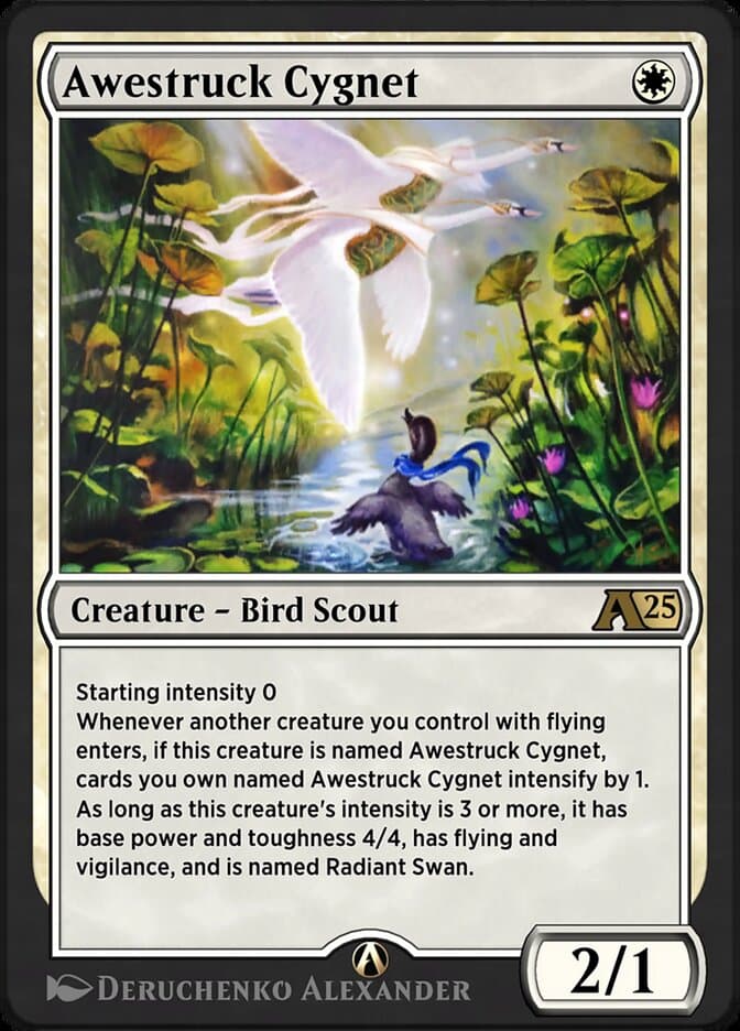 Awestruck Cygnet — Alchemy: Bloomburrow