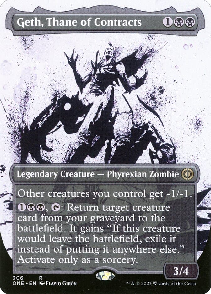Geth, Thane of Contracts — Phyrexia: All Will Be One
