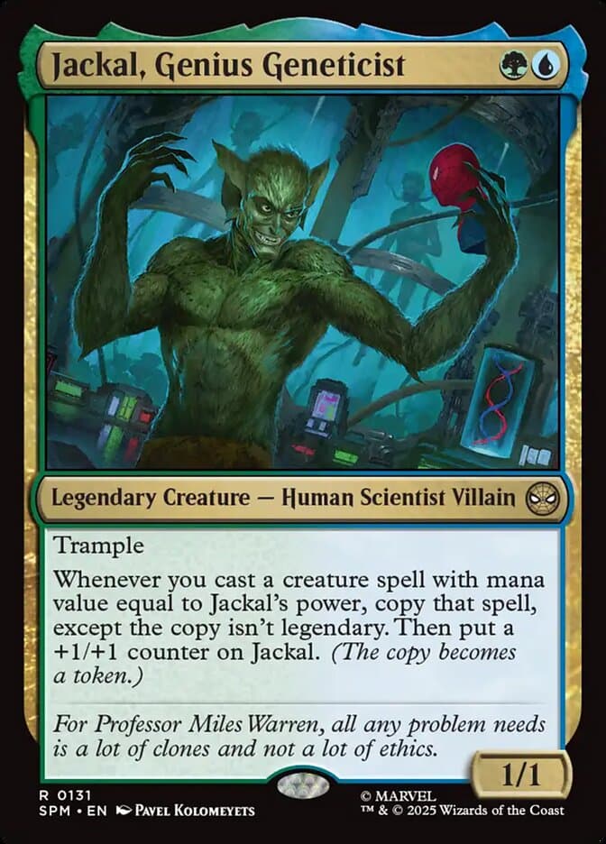 Jackal, Genius Geneticist — Marvel's Spider-Man