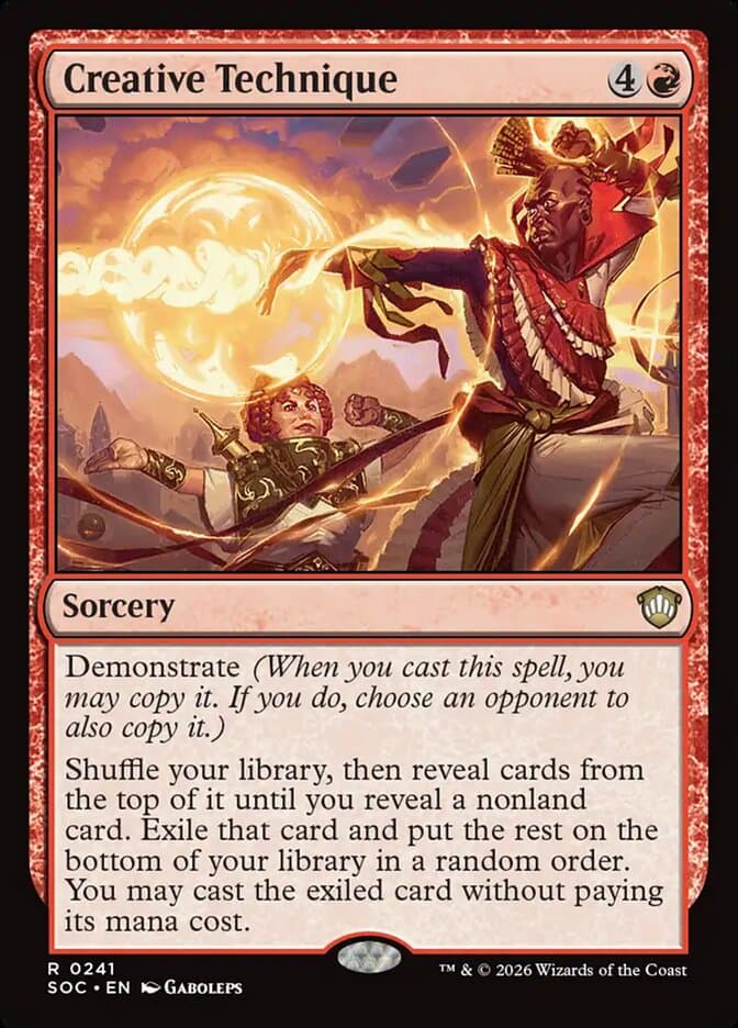 Creative Technique — Secrets of Strixhaven Commander