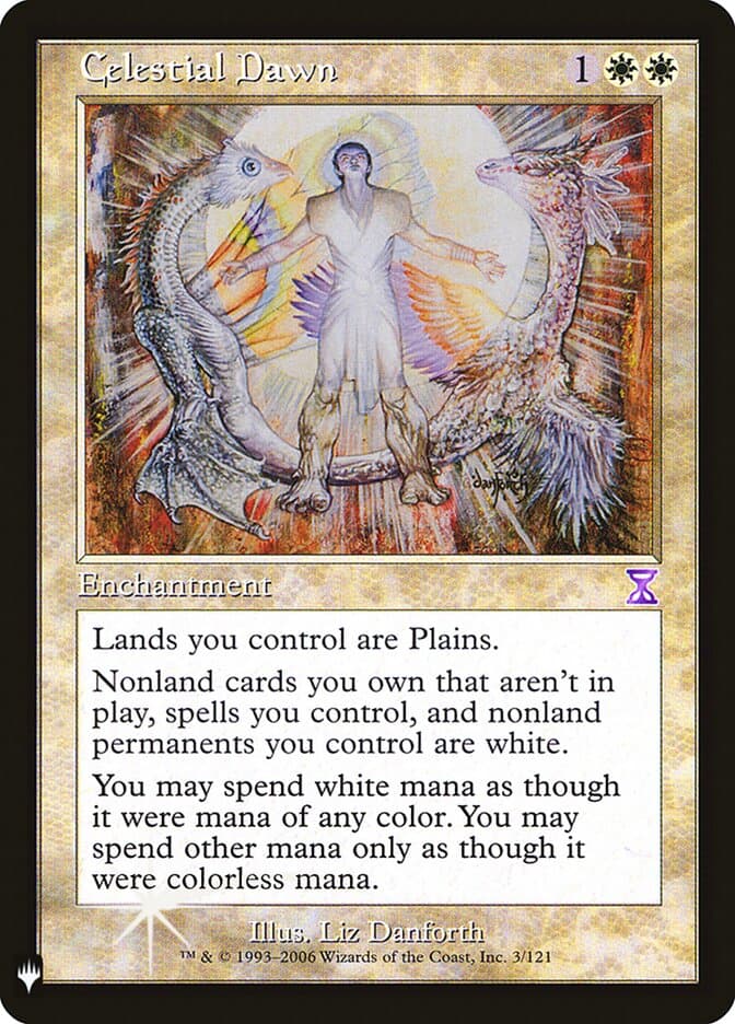 Celestial Dawn — The List