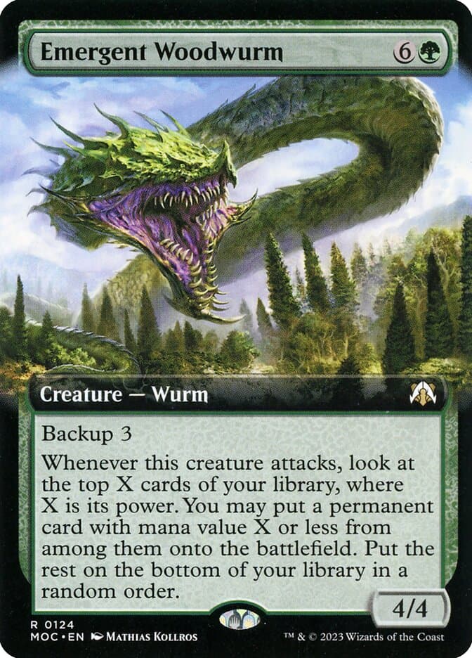 Emergent Woodwurm — March of the Machine Commander