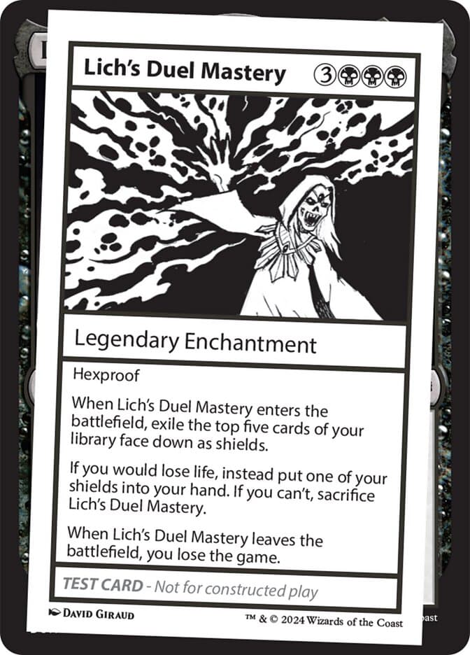 Lich's Duel Mastery — Mystery Booster 2