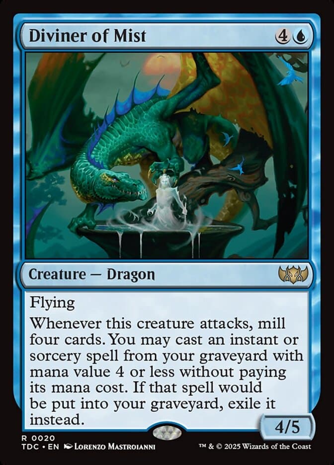 Diviner of Mist — Tarkir: Dragonstorm Commander