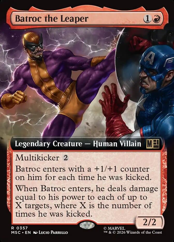 Batroc the Leaper — Marvel Super Heroes Commander