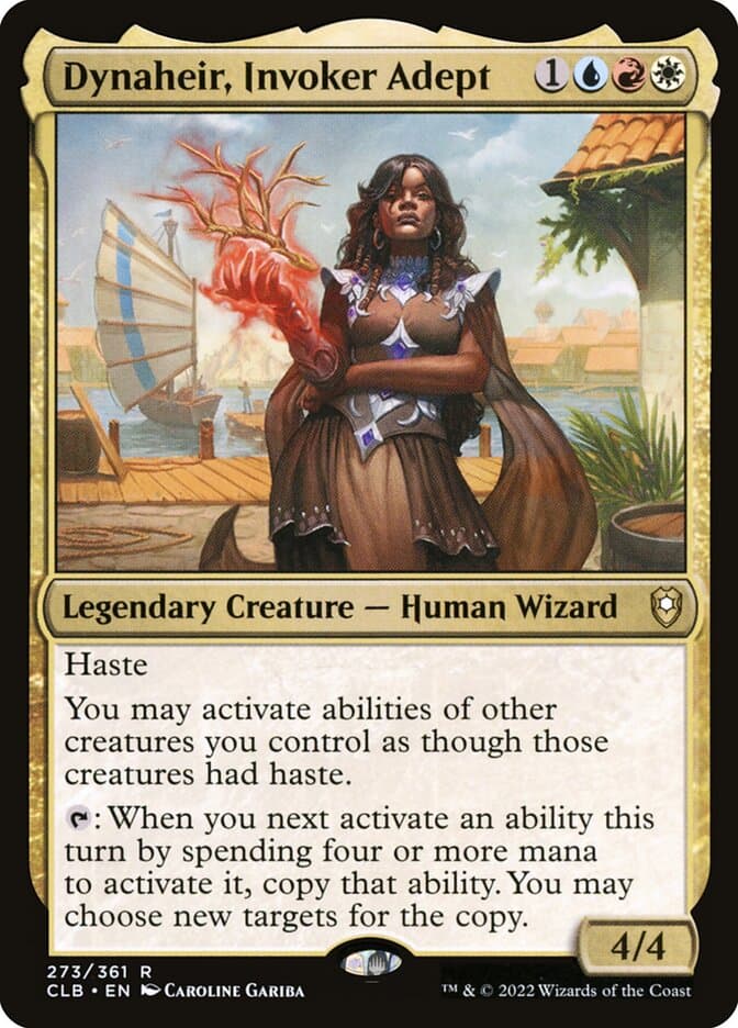 Dynaheir, Invoker Adept — Commander Legends: Battle for Baldur's Gate