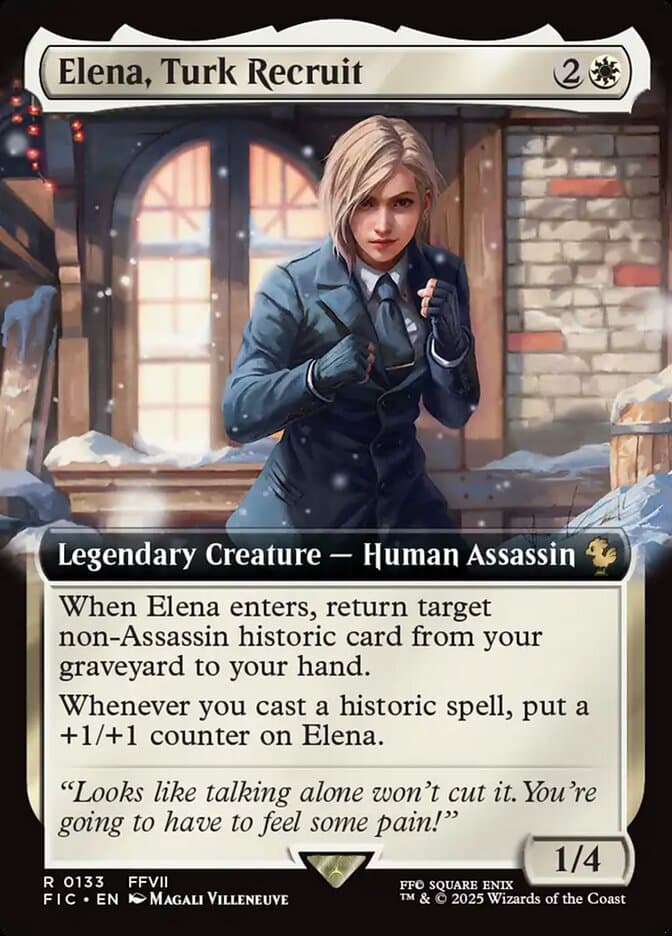 Elena, Turk Recruit — Final Fantasy Commander