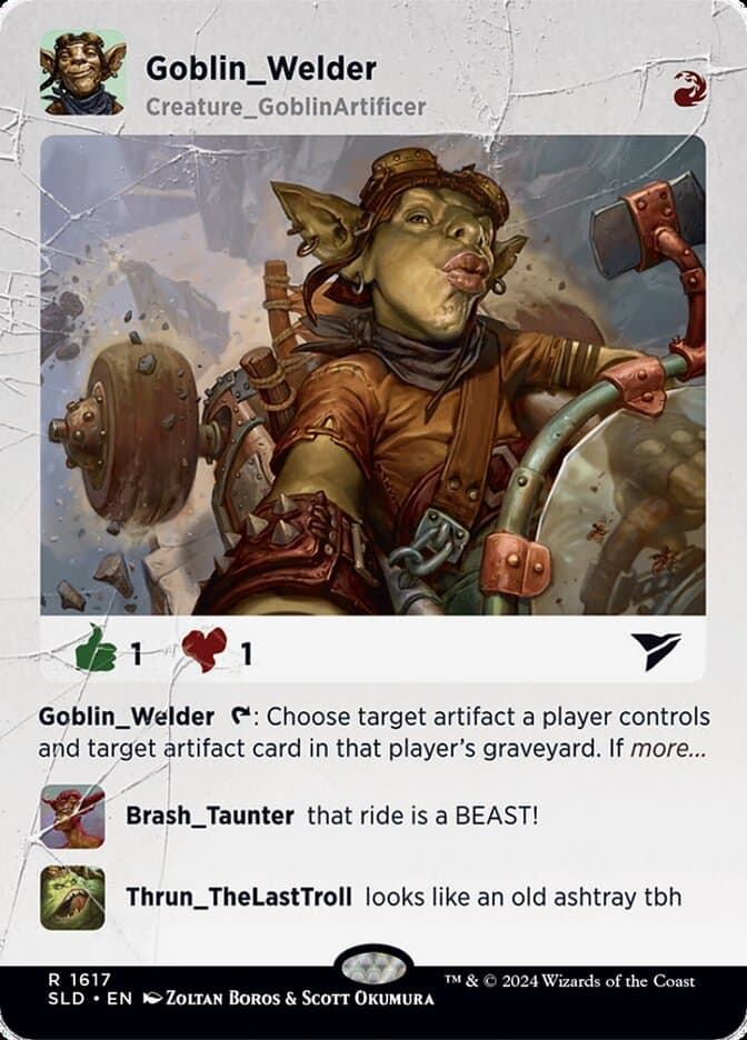 Goblin Welder — Secret Lair Drop